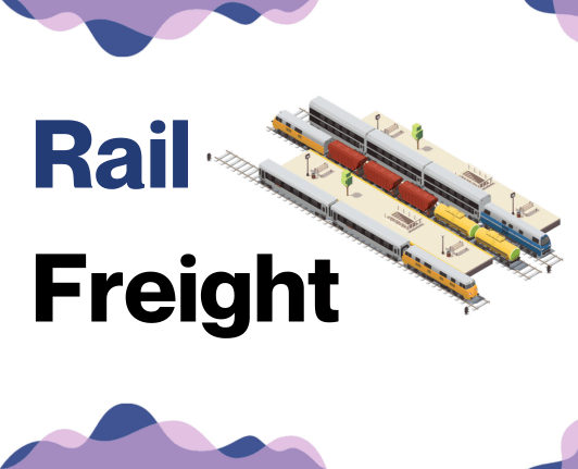 Rail freight from and to the US