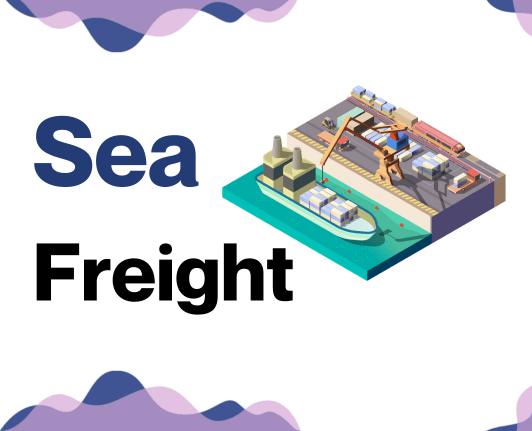 Sea freight from and to the US